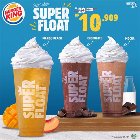 Kelebihan Super Float Burger King