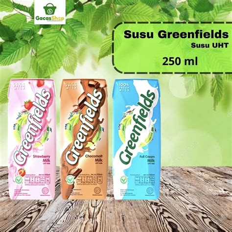 Review dan Komparasi Harga Susu Greenfield Kotak 250 ml