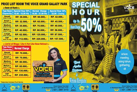 Harga The Voice Karaoke