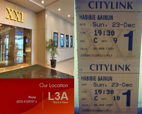 Harga Tiket Bioskop Citylink Bandung