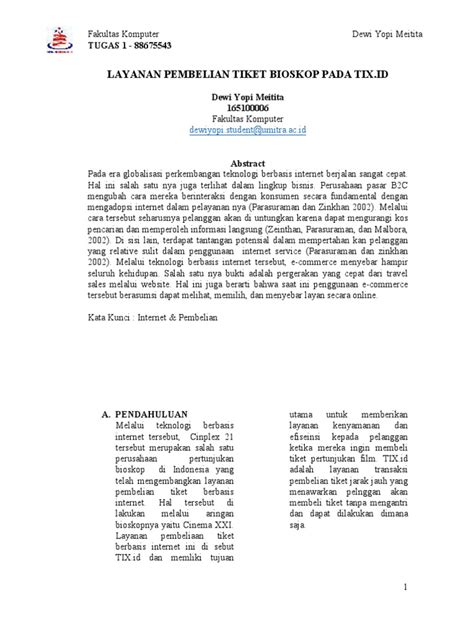 Faktor-Faktor yang Mempengaruhi Harga Tiket Bioskop