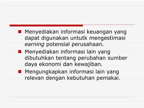 Informasi Lain yang Dibutuhkan