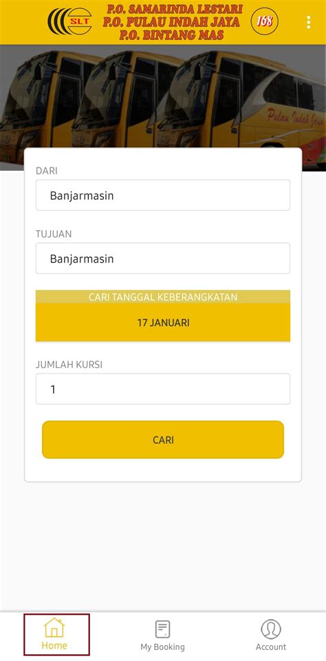 Cara Memesan Tiket Bus Kym