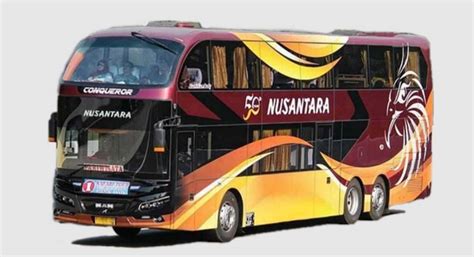 Harga Tiket Bus Nusantara Double Decker