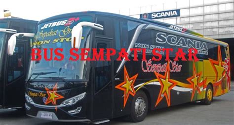 Fasilitas Bus Sempati Star