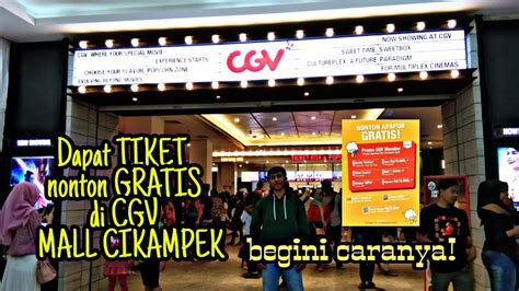 Mengintip Harga Tiket CGV Cikampek