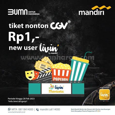 Mengintip Harga Tiket CGV Hari Minggu
