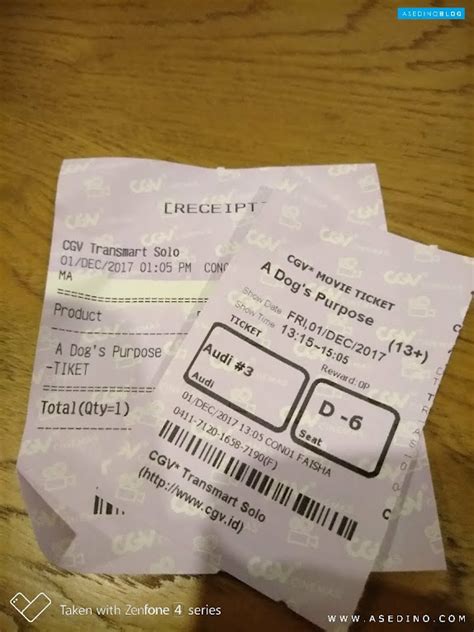 Harga Tiket CGV Transmart Solo