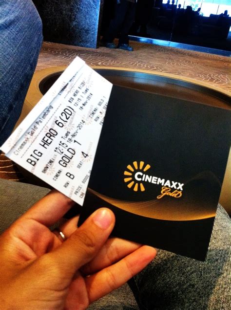 Harga Tiket CineMaxx Gold