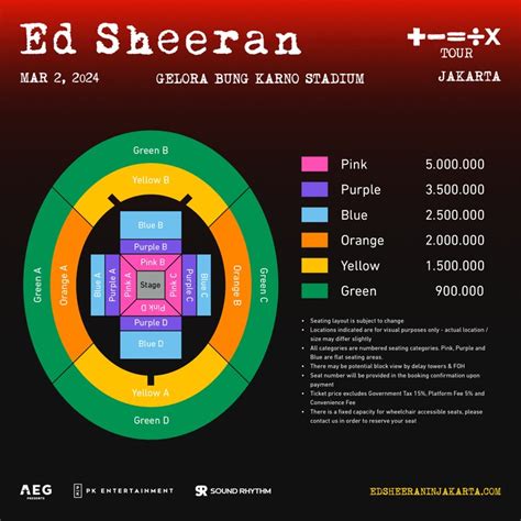 Sejarah Konser Ed Sheeran