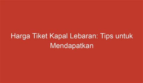 Tips untuk Mendapatkan Harga Tiket Empire XXI yang Terbaik