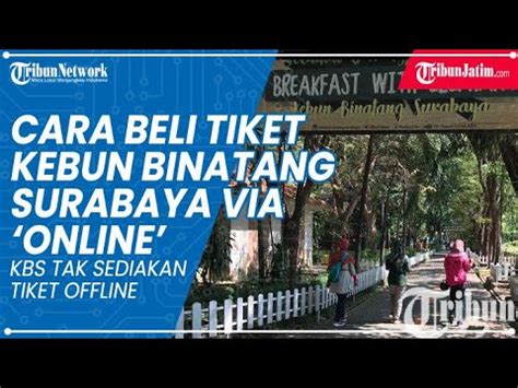 Cara Membeli Tiket KBS Surabaya
