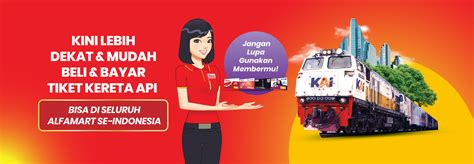 Harga Tiket Kereta Api di Alfamart
