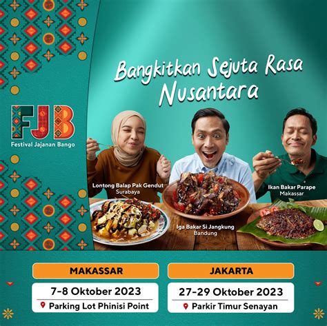 Bagaimana Mendapatkan Tiket Festival Jajanan Bango?