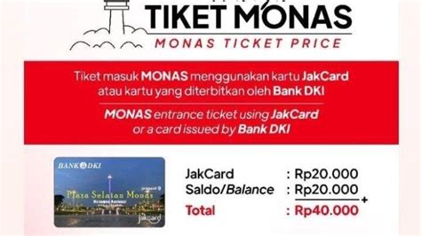 Harga Tiket Masuk ke Monas