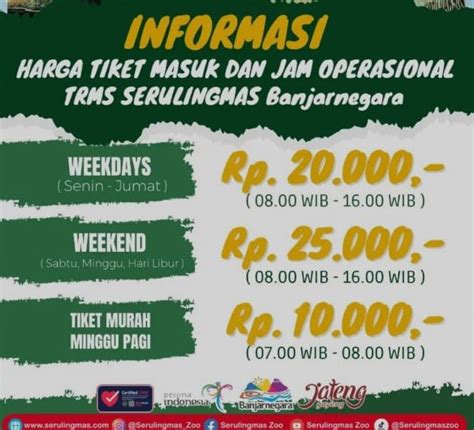 Harga Tiket Masuk Kebun Binatang Surabaya Weekend