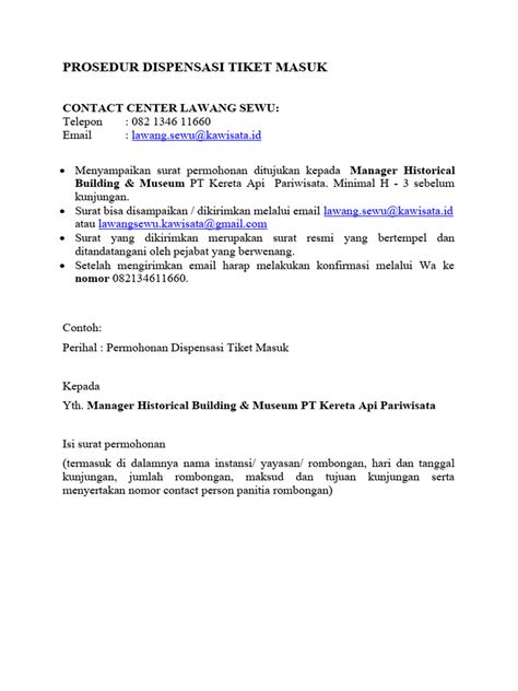 Proses Pengambilan Tiket Masuk
