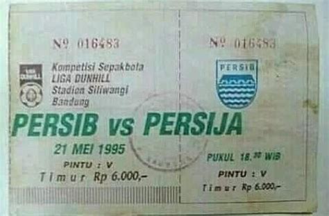 Harga Tiket Persib