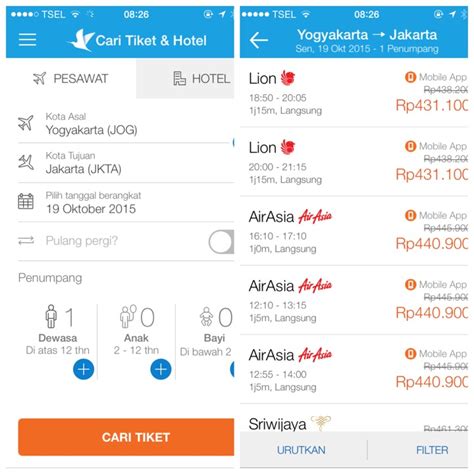 Harga Tiket Pesawat Medan Padang di Traveloka