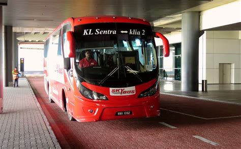 Harga Tiket Skybus dari KLIA2 ke KL Sentral