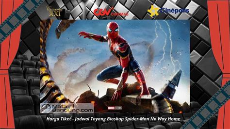 Harga Tiket Spiderman Far From Home