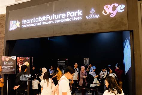 Atraksi TeamLab Future Park Gandaria City