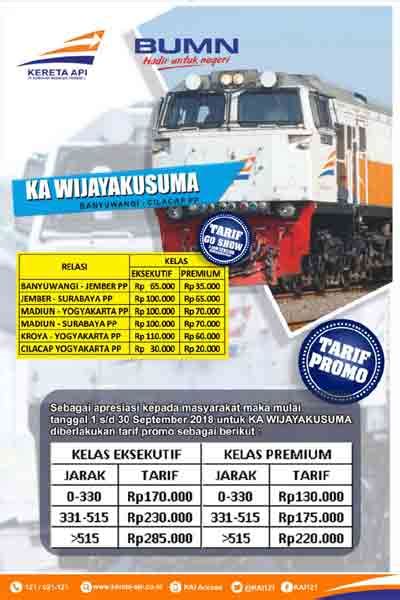Jenis Tiket Wijaya Kusuma