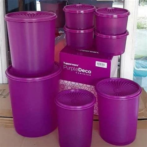 Harga Tupperware Purple Deco