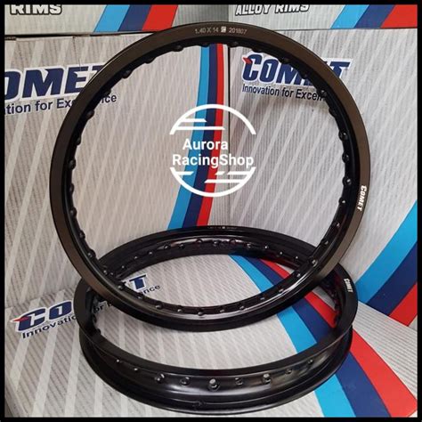 Cara Membeli Velg Comet Ring 14 Warna Hitam