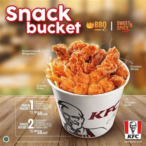 Harga Wings Bucket KFC