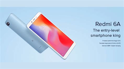 Fitur-fitur Xiaomi Redmi 6A