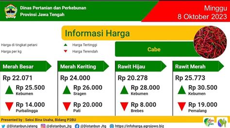 Informasi Harga Komoditas Pertanian Terkini