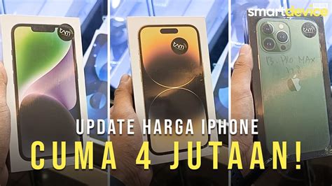 Perbandingan Harga iPhone di Tangerang City Mall dengan Pasaran Lain