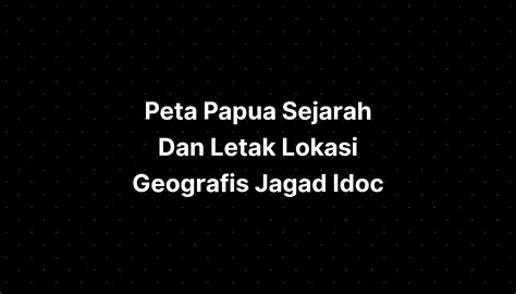 Sejarah dan Letak Paradise