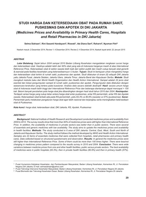 Harga dan Availability