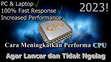 Performa dan Cpu