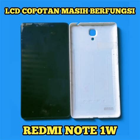 Pengenalan Redmi Note 1W