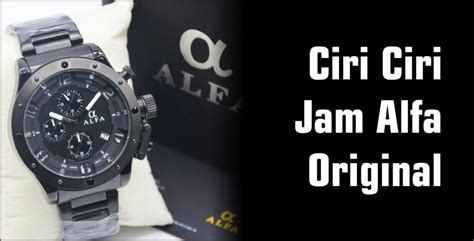 Sejarah Jam Tangan Alfa Perempuan