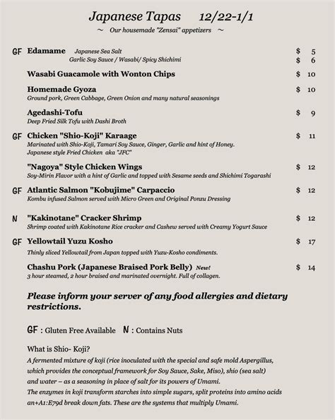 Menu dan Harga Shabu Zen Semarang