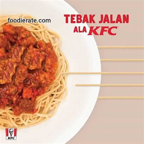 Harga Spaghetti Deluxe KFC