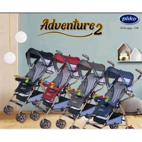 Spesifikasi Stroller Pliko Adventure