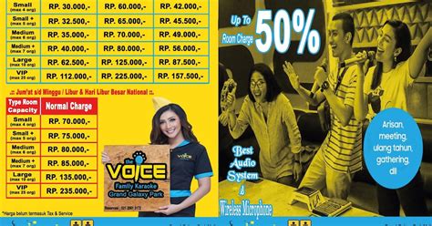 Fitur-fitur The Voice Karaoke Harga