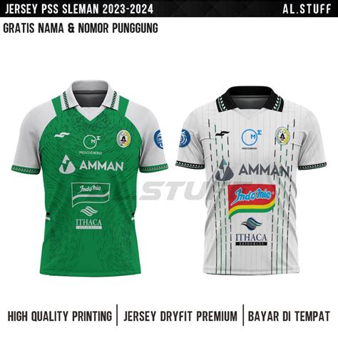 Prices of PSS Sleman Jerseys
