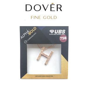 Pengenalan Kalung Emas Alphabet UBS