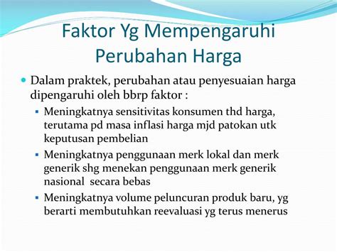 Faktor-Faktor Yang Mempengaruhi Harga Kamar